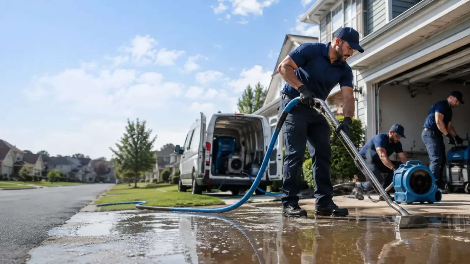 Flood Damage Restoration in Montebello, CA